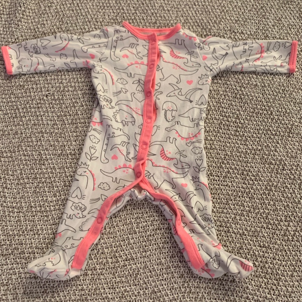 Baby Girl Dino Pajamas